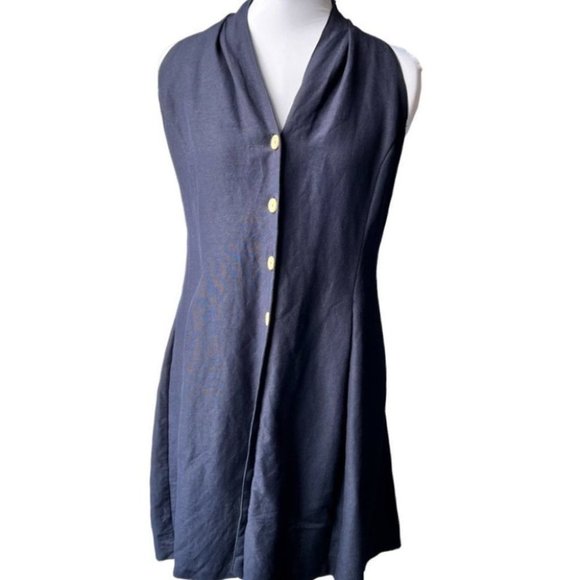 Sleveless button-up dress - Picture 2 of 9